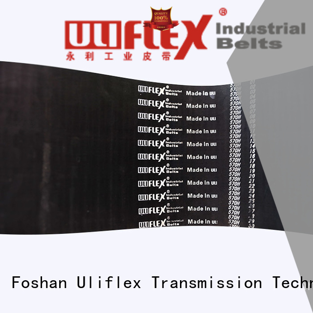 Fábrica de correas de pu rentable de Uliflex para el funcionamiento del motor